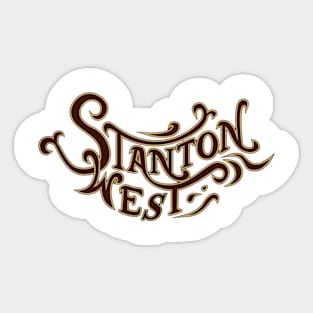 Stanton West Sticker